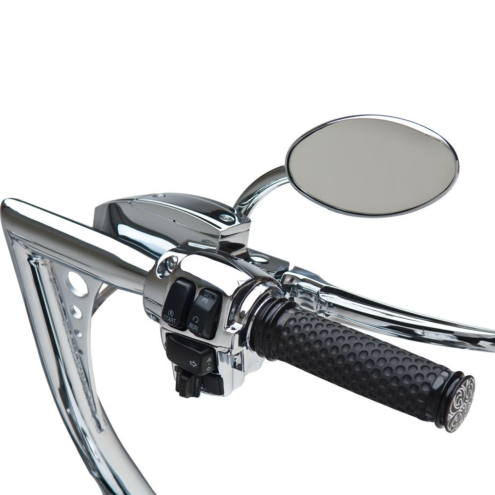 Arlen Ness 13-046 Chrome Left or Right Cat-Eye Softbend Smooth