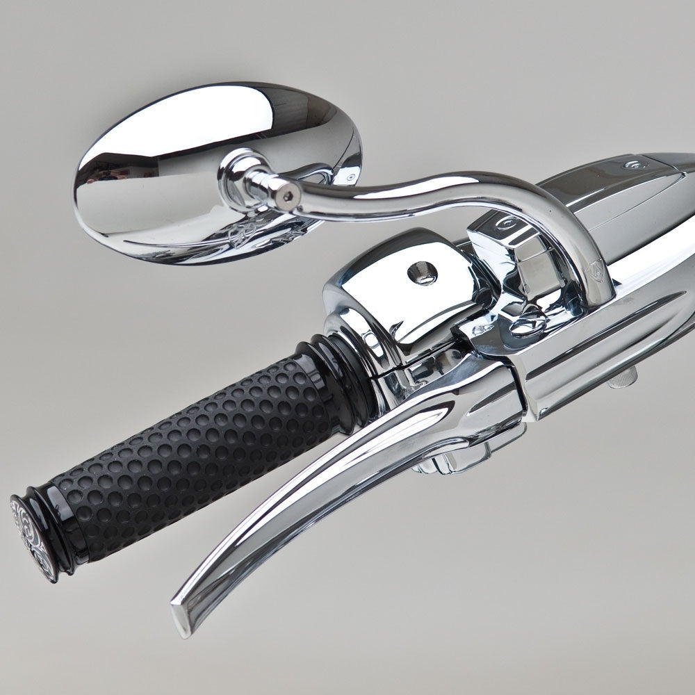 Arlen Ness 13-046 Chrome Left or Right Cat-Eye Softbend Smooth