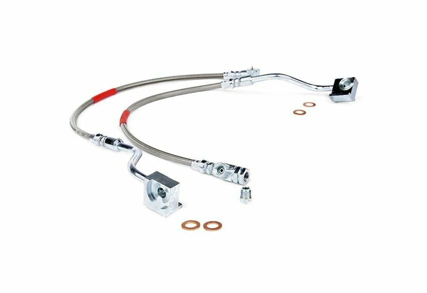 Rough Country 89310S Extended Front Brake Lines for Lifted 80-96 F150 Bronco