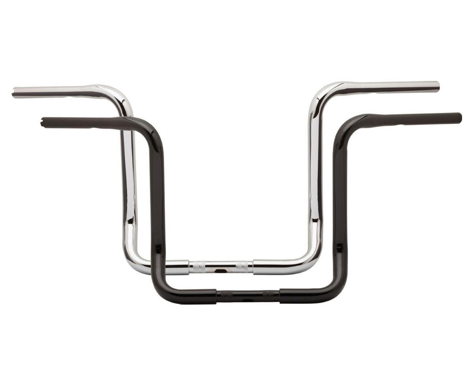 Burly 13" Chrome Bagger Ape Hanger Handlebars for Harley FLH/T 96-14