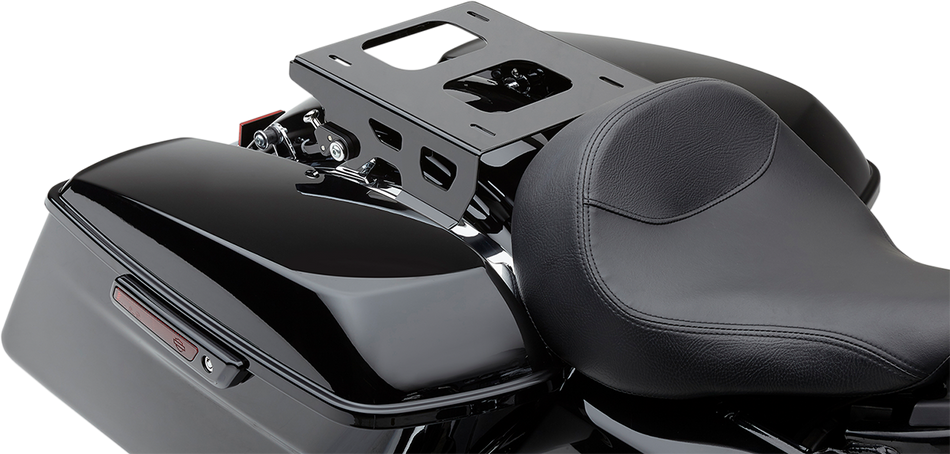Cobra Solo Black Tour Pack Mount 4 Harley 14-20 Touring Models