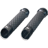 Khrome Werks Diamond Grips for Harley & Custom Motorcycles w| 1" Bars