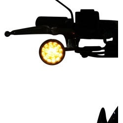 Custom Dynamics ProBEAM LED Amber Bullet Turn Signal Inserts 1157 12V