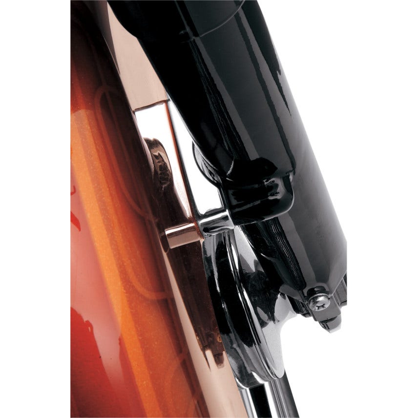 Klock Werks WFB Benchmark Bagger Chrome Front Fender Blocks for Harley FLH 84-13