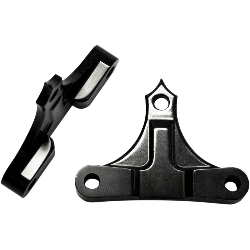 Accutronix Hot Legs Bagger Legs Black .4375" Spacers 6 3/8 Front Fenders 14-16