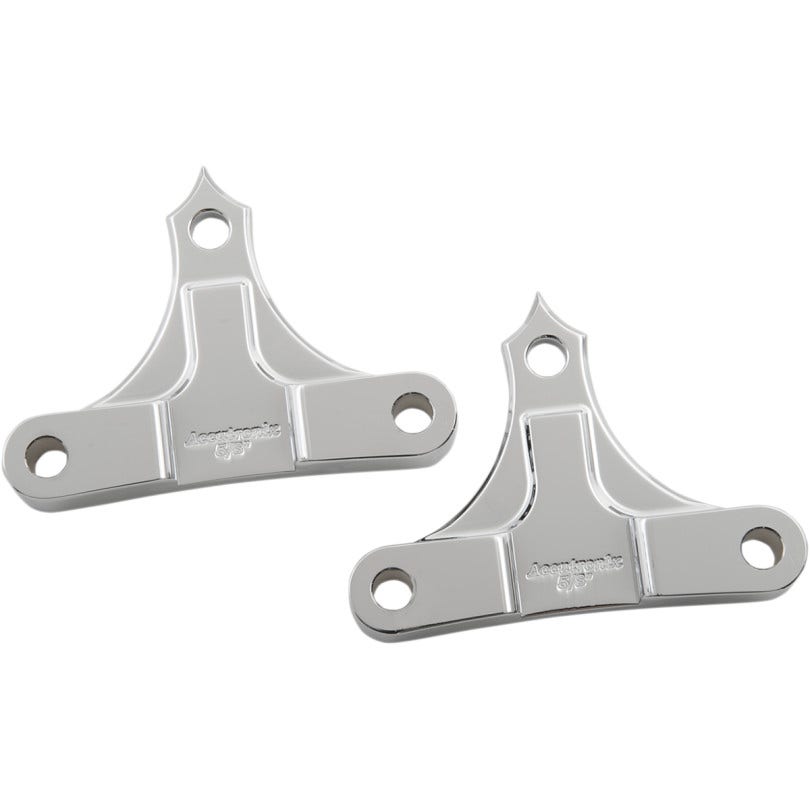 Accutronix Hot Legs Bagger Legs Chrome .625" Spacers 6" Front Fenders 14-16
