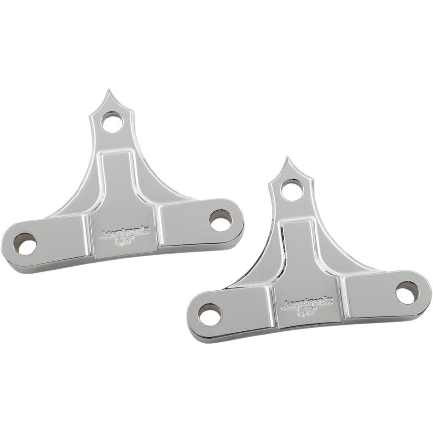 Accutronix Hot Legs Bagger Legs Chrome .875" Spacers 5.5" Front Fenders 14-16