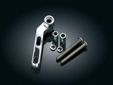 Kuryakyn 1472 Chrome Clutch or Brake Perch Accessory Mount Kit