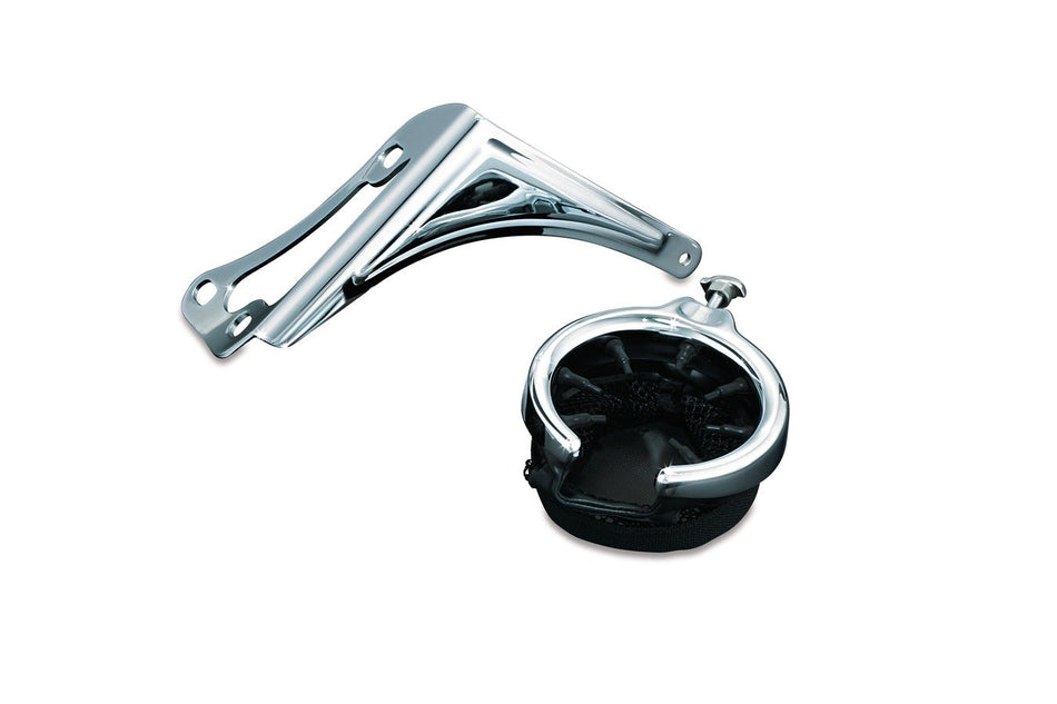 Kuryakyn Chrome Passenger Drink Holder for Harley Touring/Trike '98-'13
