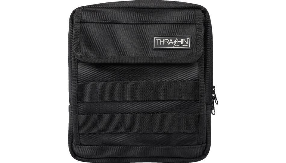 Thrashin Slim Black Handlebar Bag for Harley THB-0020