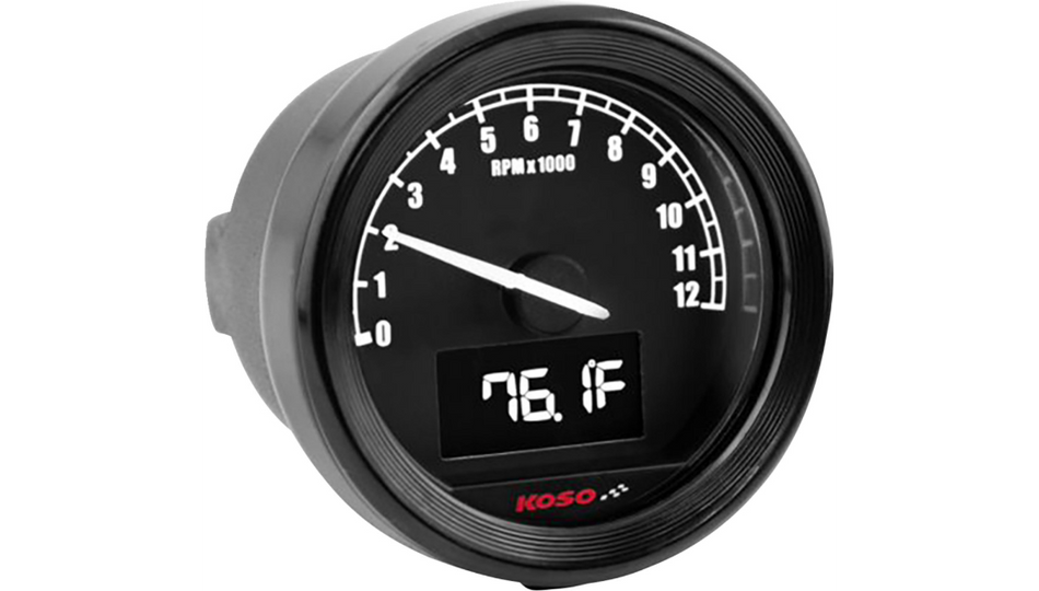Koso TNT-05R D48 Tachometer 4 Harley BA086101 DS22110202