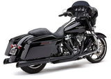 Cobra USA 909 Uppercut 4" Slip On Mufflers Exhaust for Harley Touring