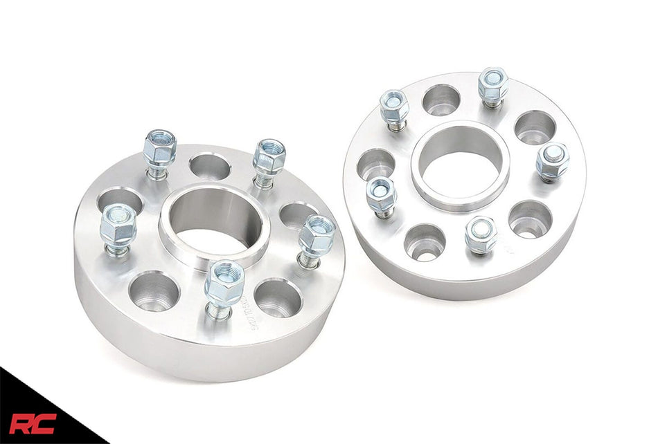 Rough Country 10085 2.0" 5x5 Wheel Spacers for 18-Up Jeep Wrangler JL Gladiator