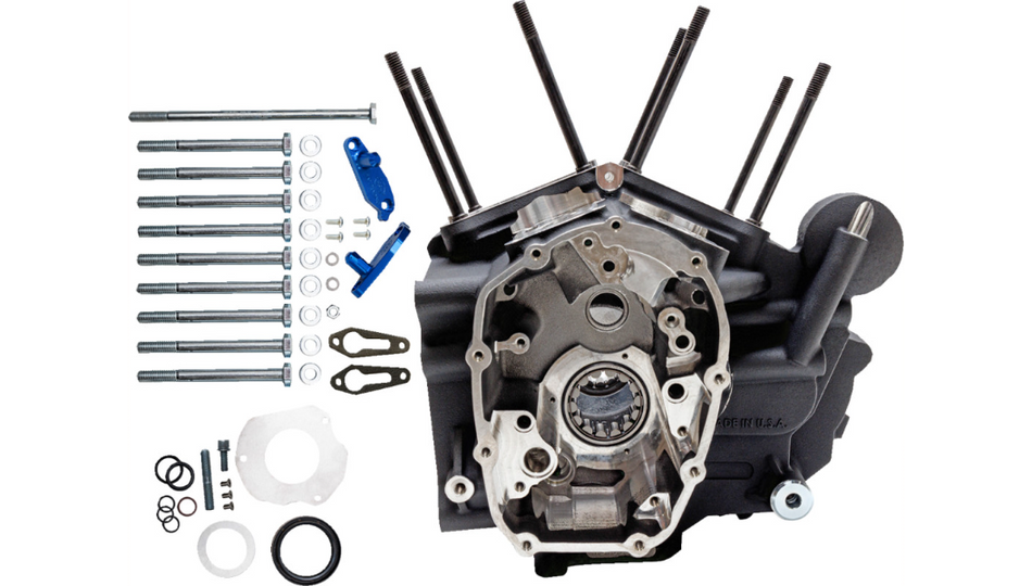 S&S MK Series Engine Case 4 Harley 17-23 M8 Touring Models
