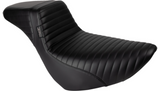 Le Pera Black Kickflip Seat for Harley Softail 18-23 FXLR/FLSB