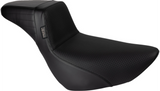 Le Pera Black Kickflip Seat for Harley Softail 18-23 FXLR/FLSB