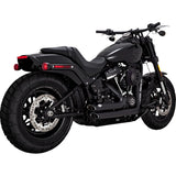 Vance & Hines Shortshot Staggered PCX Exhaust System Harley 18-22 Softail