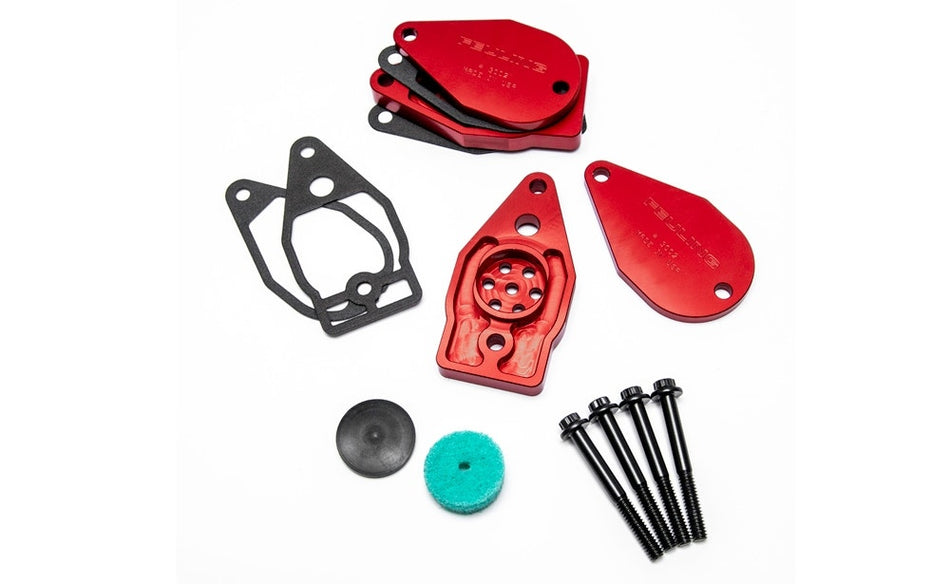 Feuling Billet Rocker Box & Cylinder Head Breather Kit for Harley Twin Cam & M8