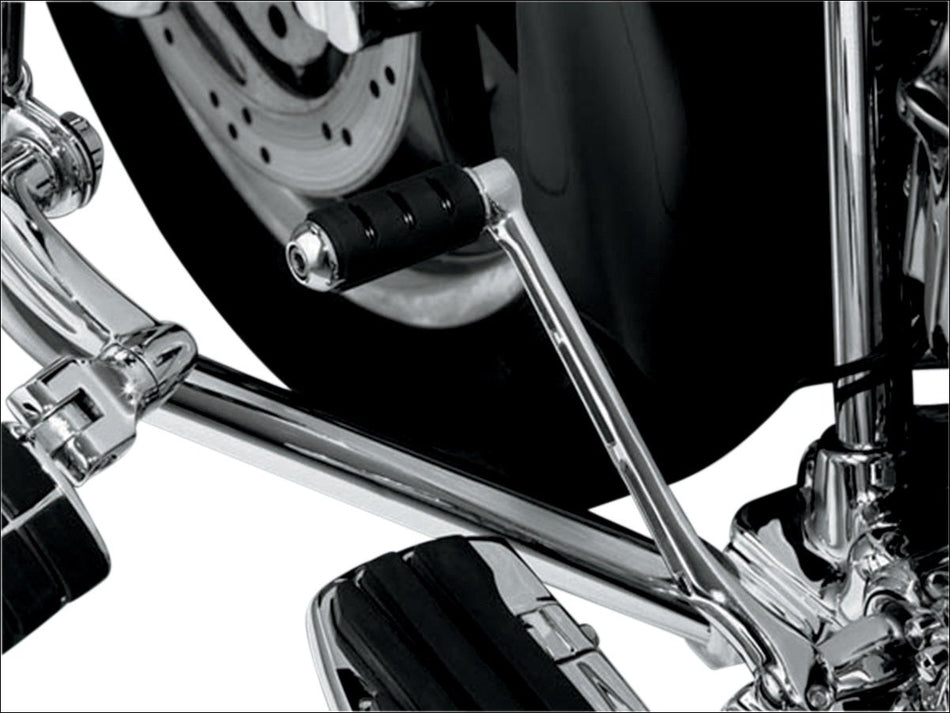 Kuryakyn 7594 Chrome Longhorn Trident ISO-Shift Peg Harley Universal
