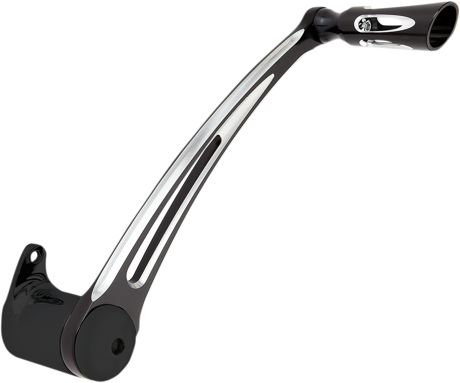 Arlen Ness Deep Cut Black Extended 1" Brake Lever Harley Touring '14-'22