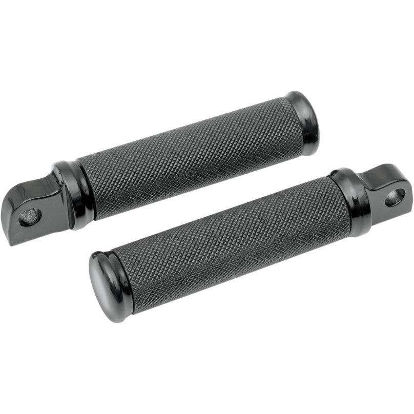 Drag Specialties 1620-0789 Black Folding Footpegs Foot Pegs Harley Male Mount