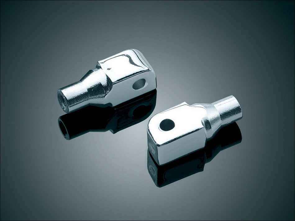 Kuryakyn 8812 Chrome Tapered Peg Adapters for Yamaha