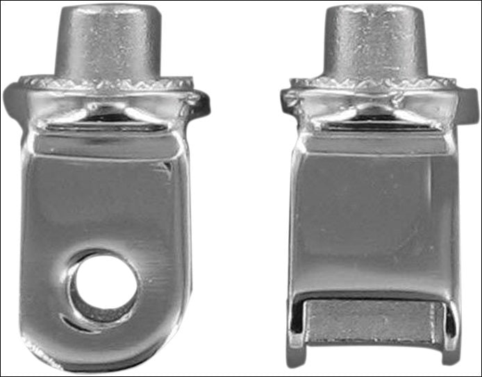 Kuryakyn 8815 Chrome Splined Peg Adapters for Honda Shadow Magna Fury Sabre 96-16
