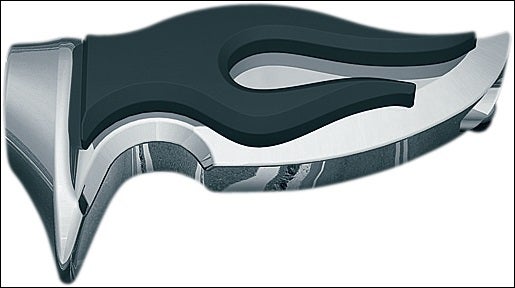 Kuryakyn Chrome Flamin' Pegs without Adapters Universal Fitment