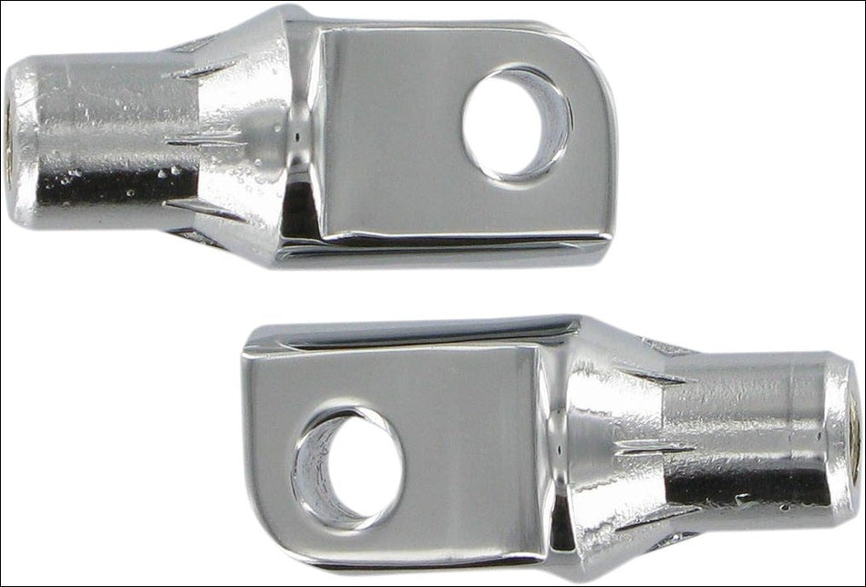 Kuryakyn Chrome Rear Tapered Peg Adapters for Kawasaki & Yamaha