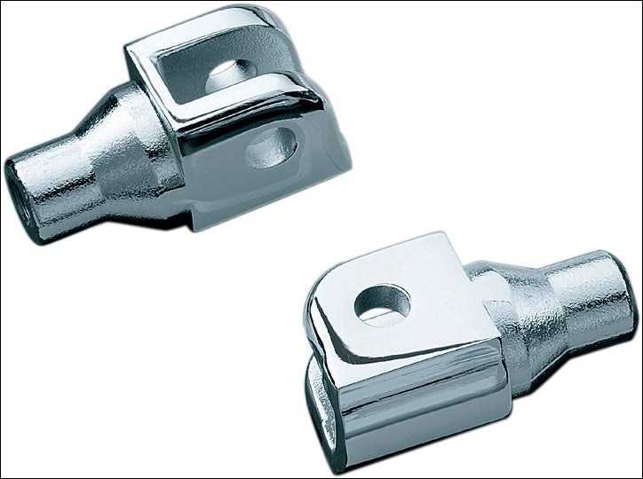 Kuryakyn Chrome Tapered Peg Adapters for Can-Am Honda & Suzuki