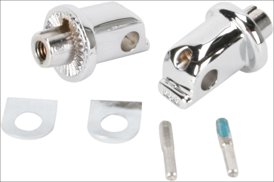 Kuryakyn Chrome Splined Adapter for Victory & Indian