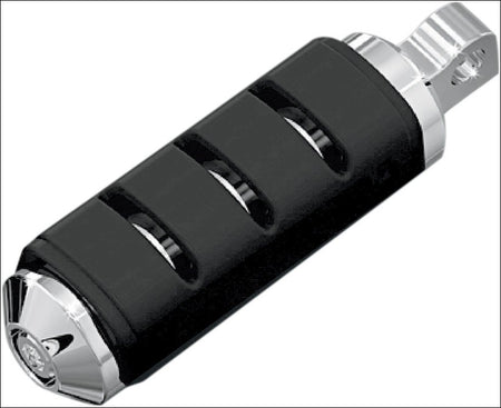 Kuryakyn 7590 Chrome Trident Small ISO-Pegs with Male Mount Adapters Harley