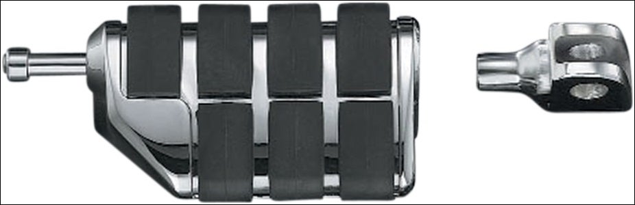 Kuryakyn Chrome Tapered Peg Adapters for Indian & Victory