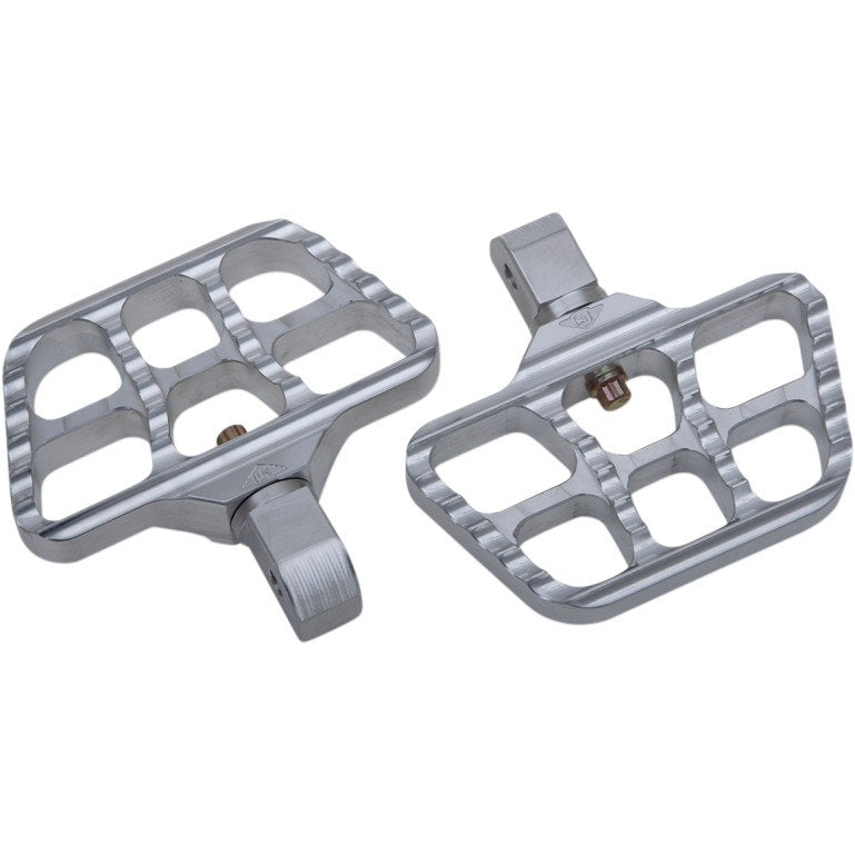 Joker Machine 08-644-7 Aluminum Mini Passenger Floorboards 18-19 Harley Softail