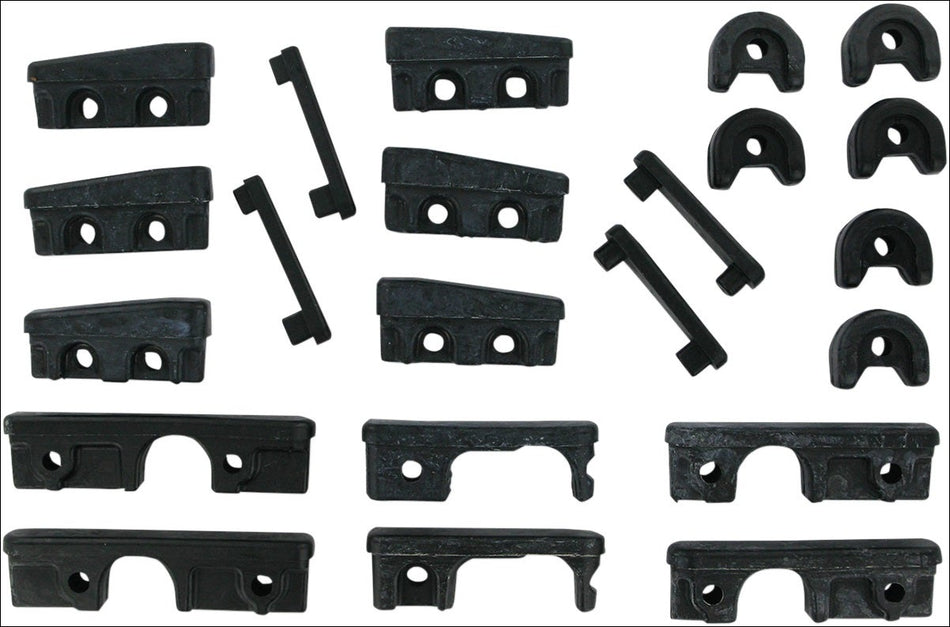 Kuryakyn Replacement Rubber Pads for One Transformer Board (Parts 7005/7006)