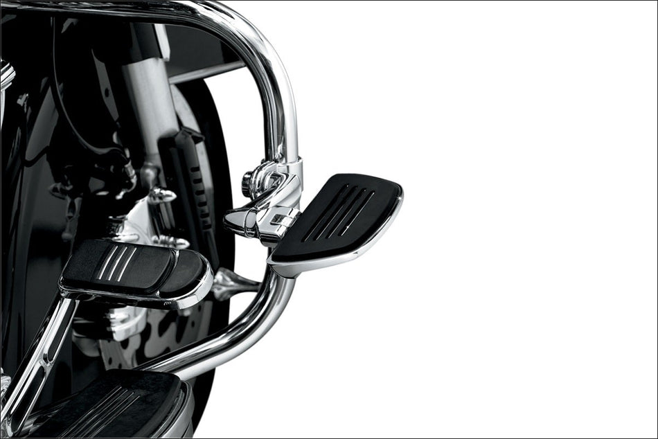 Kuryakyn Chrome Premium Mini Boards with Male Mount Adapters Harley Goldwing