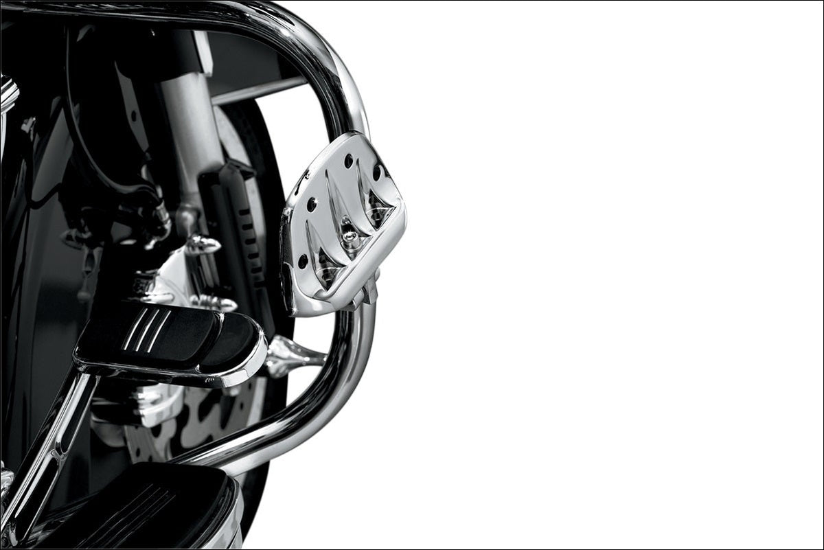Kuryakyn Chrome Premium Mini Boards with Male Mount Adapters Harley Goldwing
