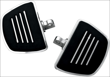 Kuryakyn Chrome Premium Mini Boards with Male Mount Adapters Harley Goldwing
