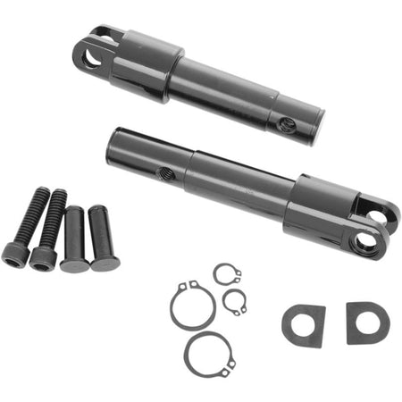 Drag Specialties Black Standard Length Forward Control Kit Harley Sportster XL 1200 