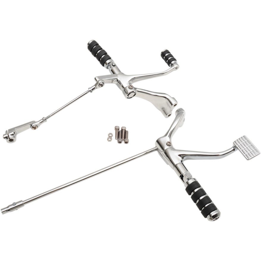 Drag Chrome Standard Position Forward Controls for Harley Sportster 14-18