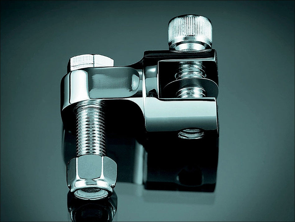 Kuryakyn Chrome Footpeg & Stirrup Extenders, 1-1/4" Universal Fitment