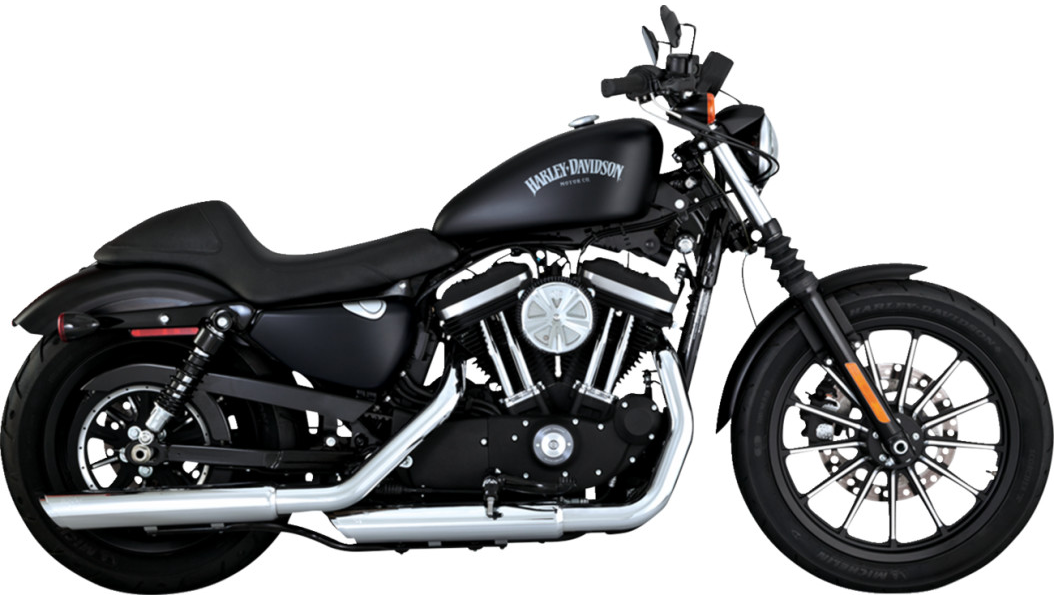 Vance & Hines Twin Slash Chrome 3 Vance & Hines Twin Slash Chrome 3