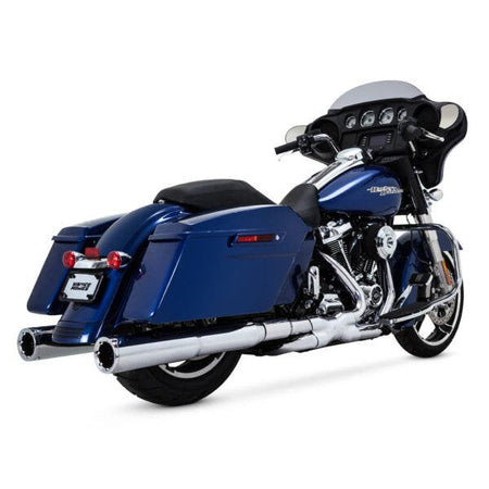 Vance & Hines Chrome Power Duals Head Pipes Headers Harley 2017 FLH/T
