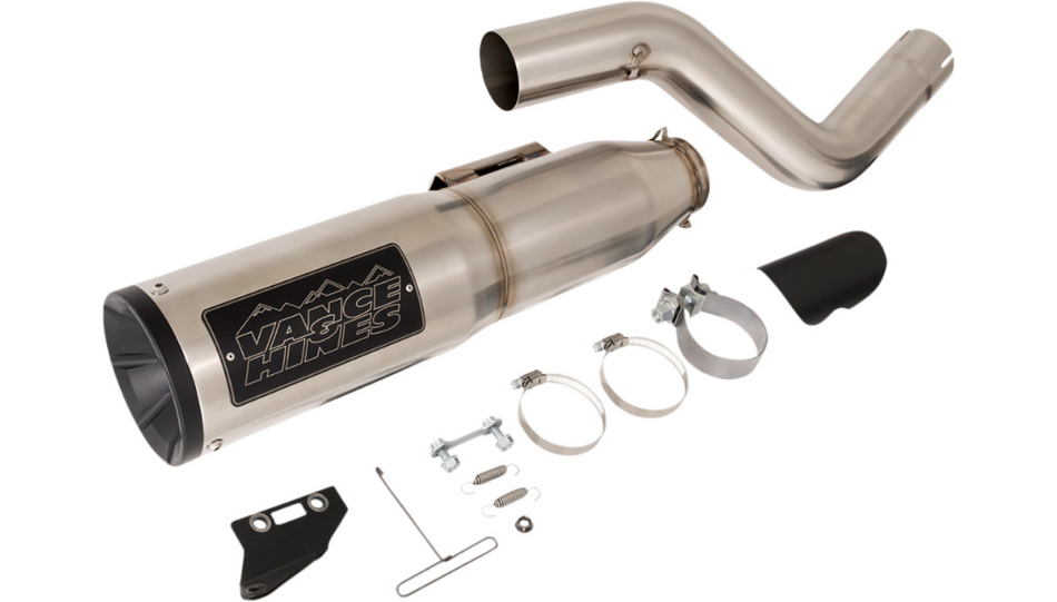 Vance & Hines 16533 Adventure Hi-Output 450 Slip-On Muffler Harley Pan-America