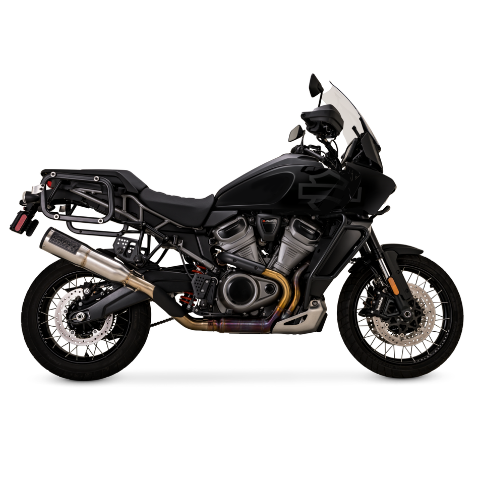 Vance & Hines 16533 Adventure Hi-Output 450 Slip-On Muffler Harley Pan-America