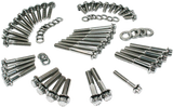 Feuling Dress-Up 12-Point External Primary/Transmission Engine Fastener Kit for 2000-2016 Harley-Davidson Touring / Softail