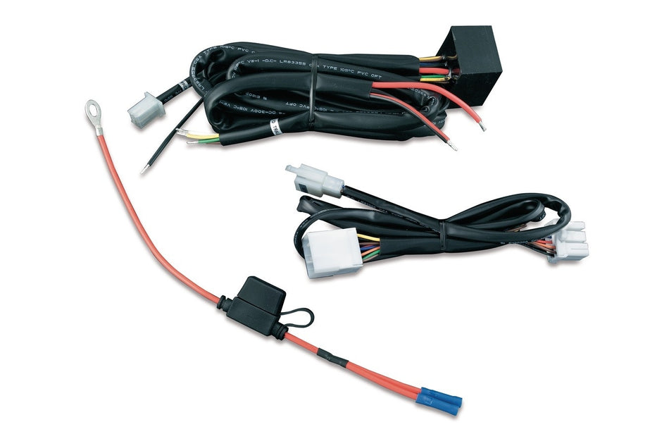 Kuryakyn 7672 Plug & Play Trailer Wiring & Relay Harness for Harley 97-13