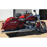 D&D Billet Cat 2:1 Exhaust for Harley Touring M8 Models 17-23 - Tips Sold Separately