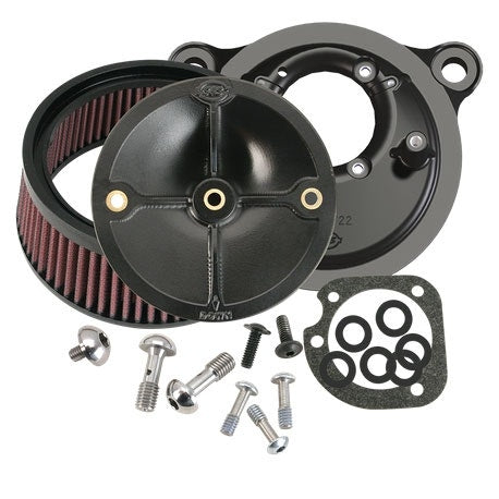 S&S Super Stock Stealth Stage 1 Air Cleaner for Harley Davidson