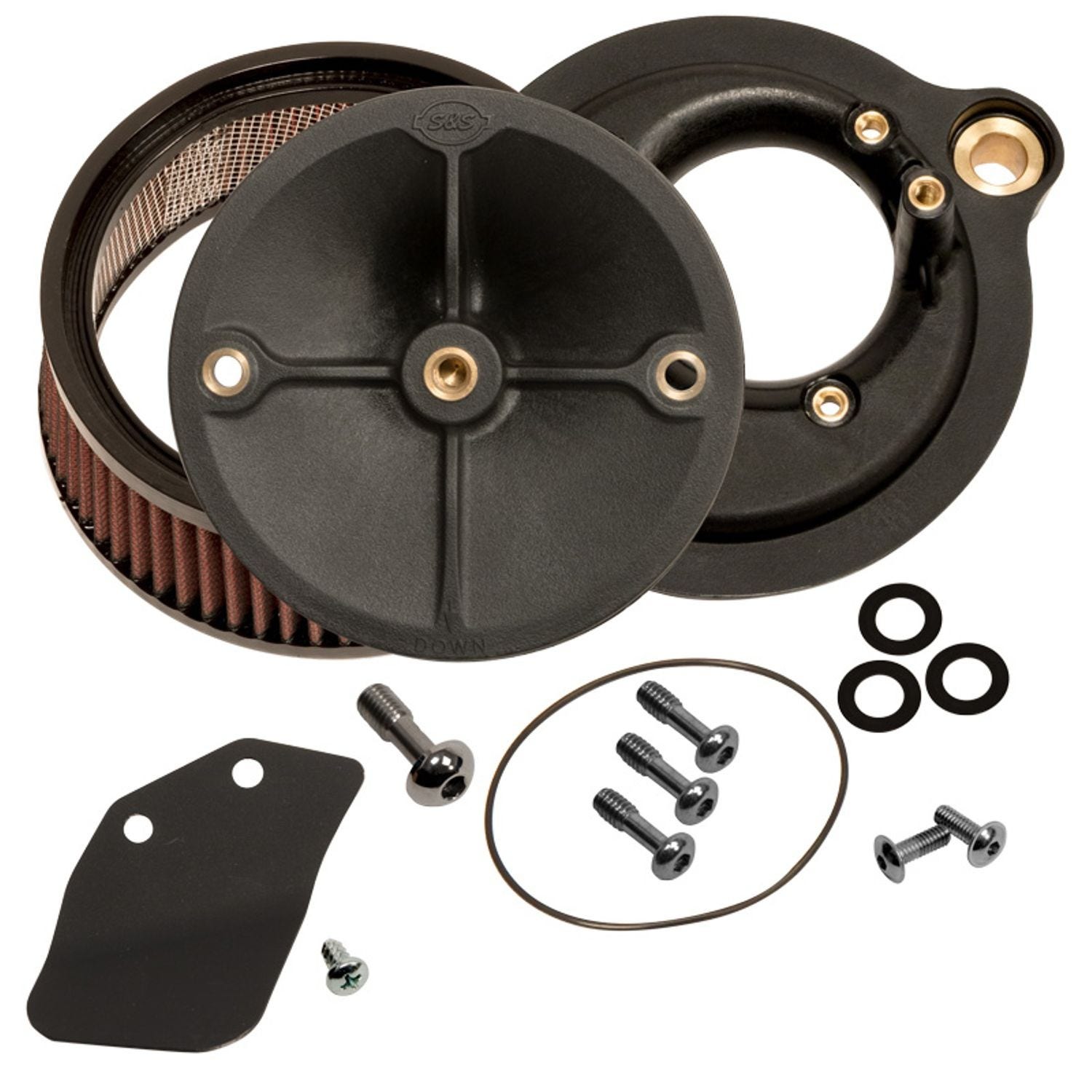 S&S Stealth Stage 1 Air Cleaner Kit For Stock Cover for 2017